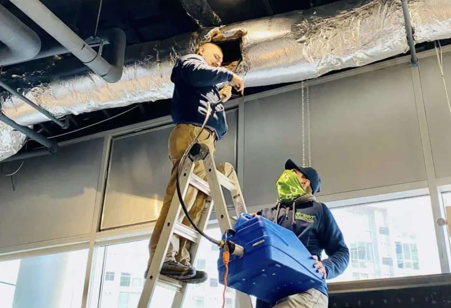 Commercial Air Duct & HVAC Cleaning CT · NY · MA - Green Restoration