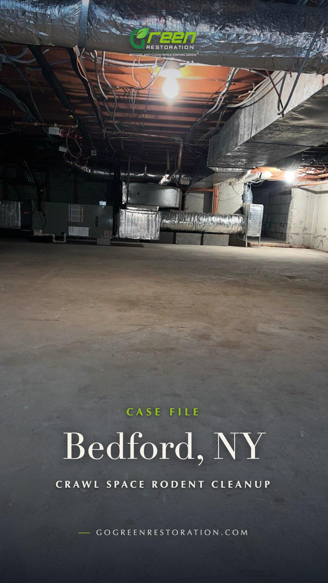 Bedford: Crawl Space Cleaning